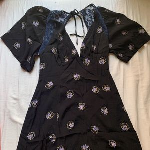 Floral Open back FREE PEOPLE Dress